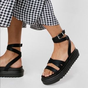 Nasty Gal Strappy Sandals